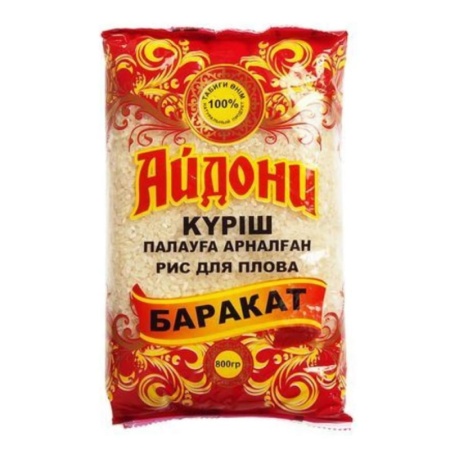 Рис Айдони Баракат д/плова 800гр фл/п