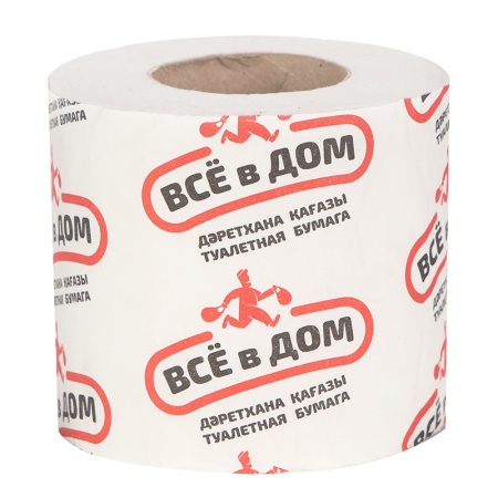 Бумага Туалетная Всё в Дом 18м Рулон