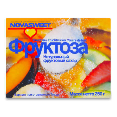 Фруктоза Novasweet 250гр Кор
