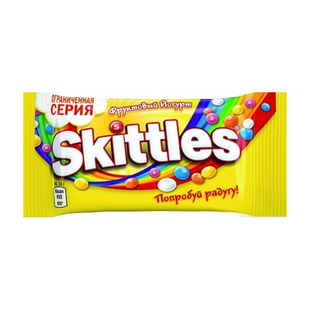 Драже Skittles Фруктовый Йогурт 38гр Саше