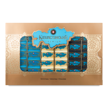 Набор Шоколада Баян Сулу Казахстанский Premium 185гр Кор