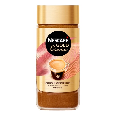 Кофе Nescafe Gold Crema 95гр с/б