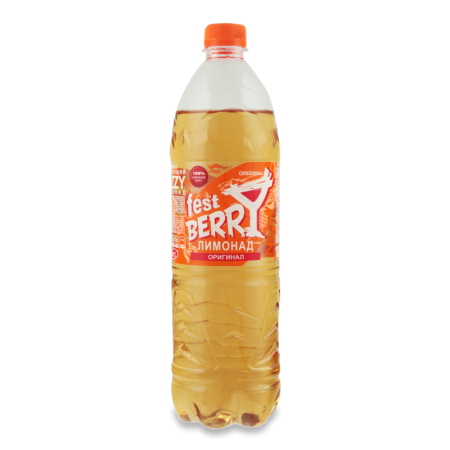 Напиток Безалкогольный Газированный Оригинал Fest Berry Riks п/бут 1л
