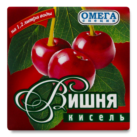 Кисель Вишня Омега Специи м/у 170г