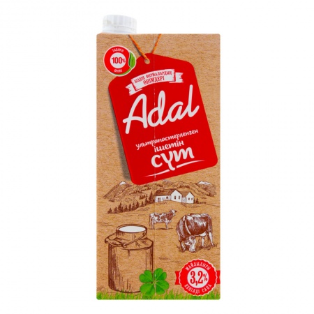 Молоко Adal Продукты Наших Ферм 3,2% 925мл Tba