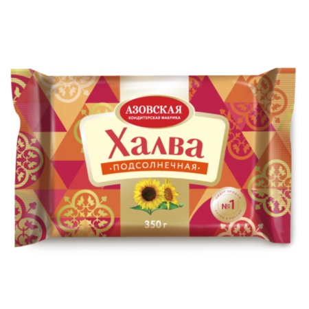 Халва Акф Подсолнечная 350гр п/п
