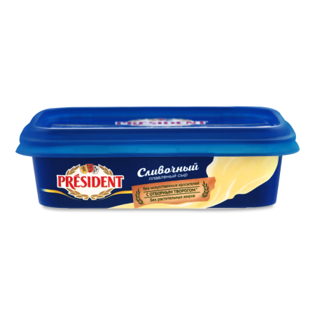 Сыр President Сливочный 200гр Лот шт