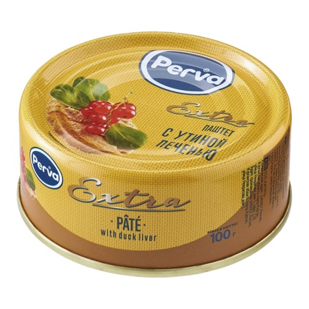 Паштет Perva Extra из Утиной Печени 100гр Ключ
