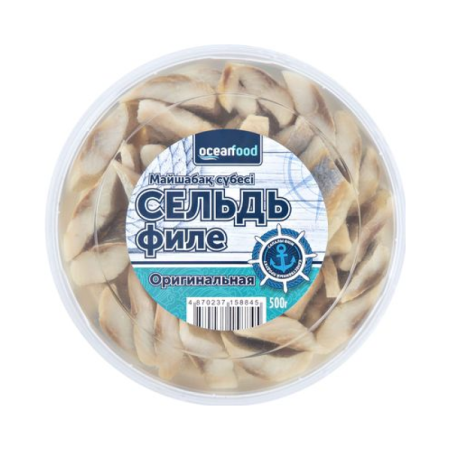 Пресерва Ocean Food Ориг 500гр Конт