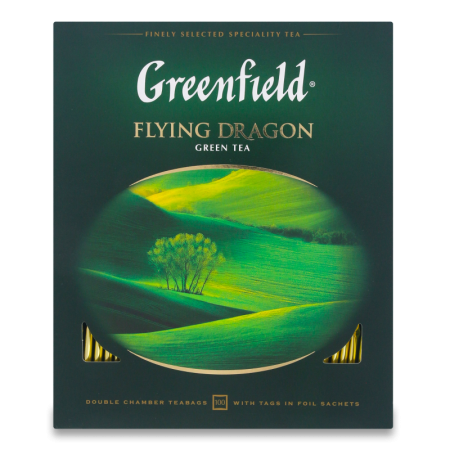 Чай Greenfield Flying Dragon 100пак Кор