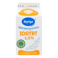 Йогурт 1.5% персик-абрикос Nәtige т/п 450г
