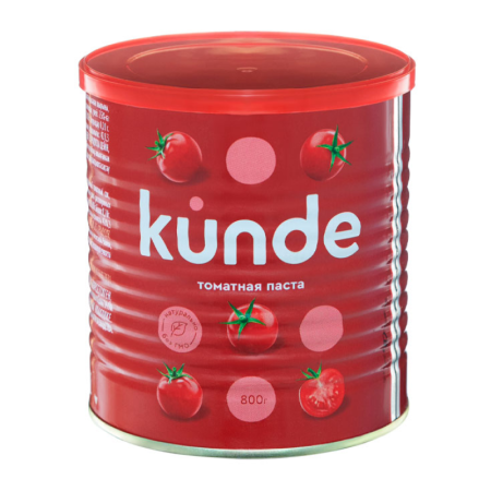 Паста Томатная Kunde 400гр ж/б