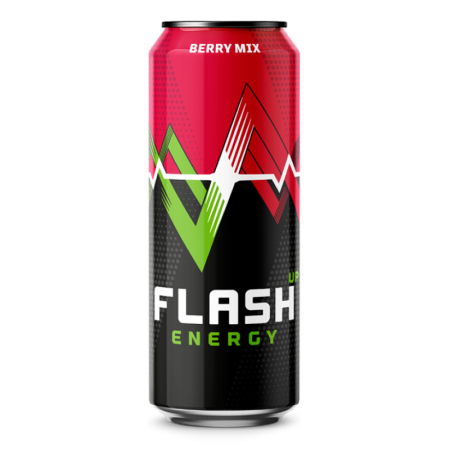 Напиток Flash up Berry Mix Энергетичеcкий 0,45л ж/б