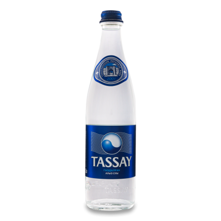 Вода Питьевая Газированная Tassay c/бут 0.5л