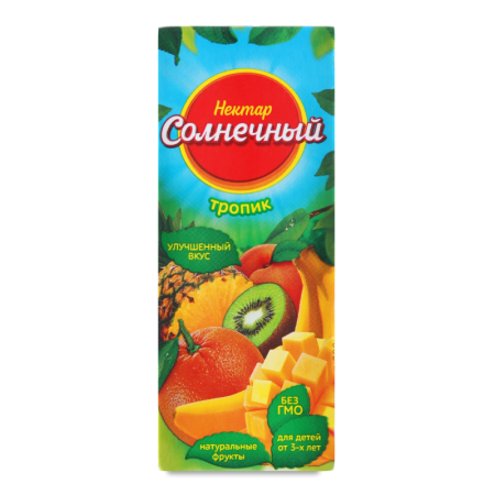 Сок Нектар Солнечный Тропик 0,2л Тва
