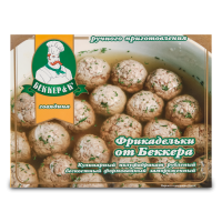 Фрикадельки Ручного Приготовления Замороженные Говядина от Беккера беккер&к к/у 500г