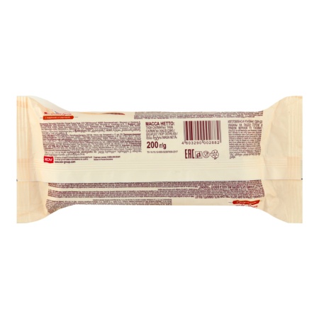 Рулет Бисквитный с Варёной Сгущёнкой Швейцарский Яшкино м/у 200г