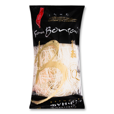 Вермишель Бобовая Фунчоза Длинная San Bonsai м/у 200г