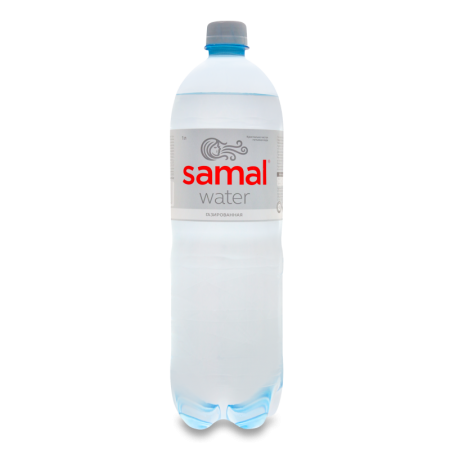 Вода Питьевая Газированная Samal п/бут 1л