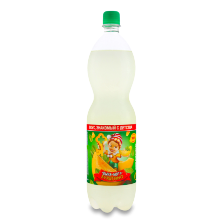 Напиток Буратино Настоящий дыня-мята б/алкогольный Газ 1л п/б