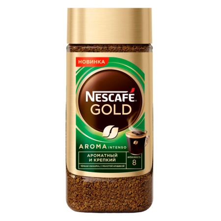 Кофе Nescafe Gold Aroma Intenso Растворимый 170гр c/б