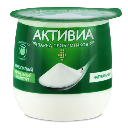 Бифидойогурт Термостатный Натуральный Активиа ст 170г