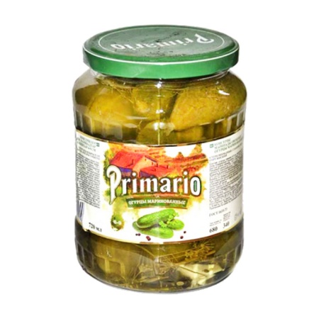 Огурцы Primario Мар 6-9 700гр с/б