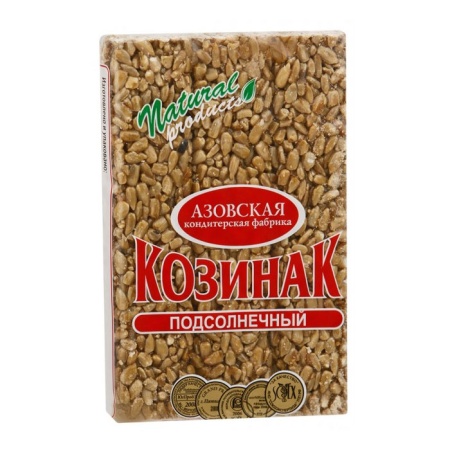 Козинак Азовская Кондитерская Фабрика Подсолнечный 150гр фл/п