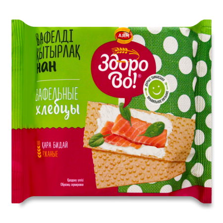 Хлебцы Ржаные Вафельные здорово! м/у 70г