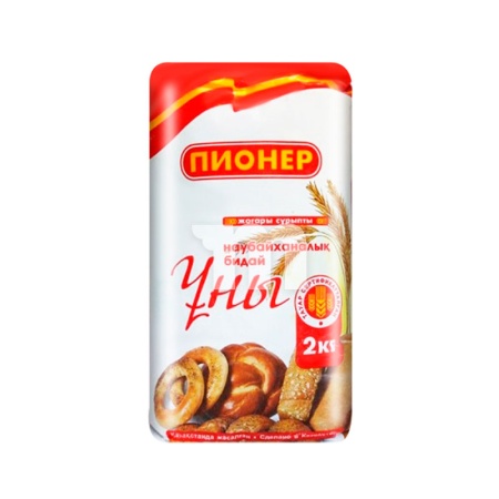 Мука Пионер Пшеничная Хлебопекарная 2кг стаб/б