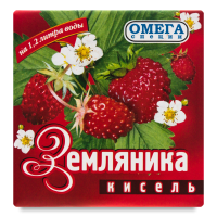 Кисель Земляника Омега Специи м/у 170г