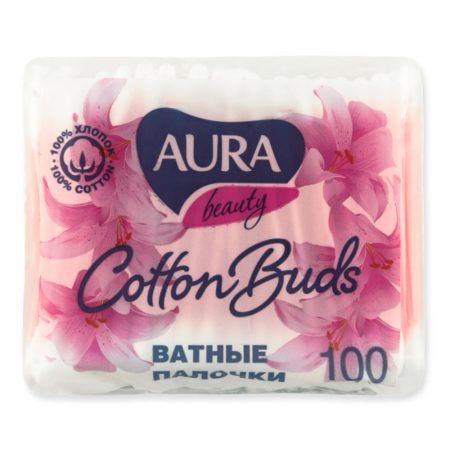 Палочки Ватные Beauty Aura 100шт