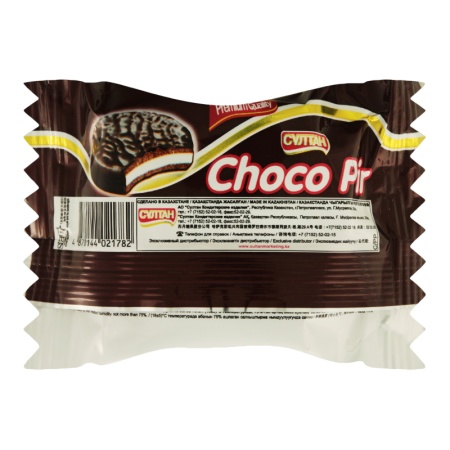 Печенье с какао, Кокосовой Зефирной Прослойкой в Шоколадной Глазури Choco Pir Сұлтан м/у 30г