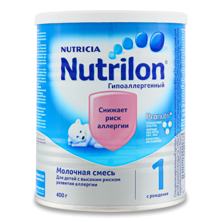 Смесь Nutricia Nutrilon 1 Сух Гипоаллергенная 400гр ж/б