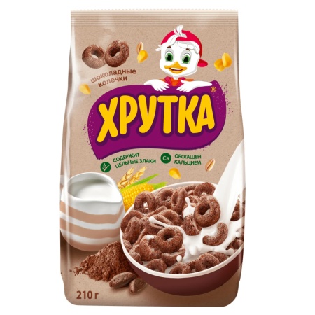 Завтрак Nestle Хрутка Колечки Шоколадные 210гр п/п