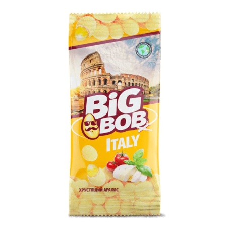 Арахиc Big Bob Хрустящий Вкус Италии сыр/травы 50гр фл/п