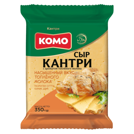 Сыр Комо Кантри 50% 350гр газ/у