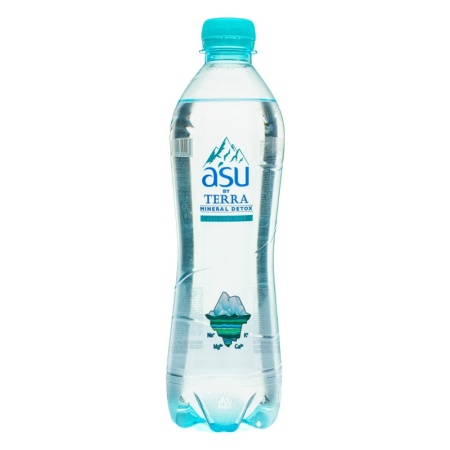 Вода Asu Terra Газированная с Минералами 0,5л п/б