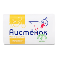 Мыло Туалетное Твердое с Молочными Протеинами Детское Аистёнок 70г