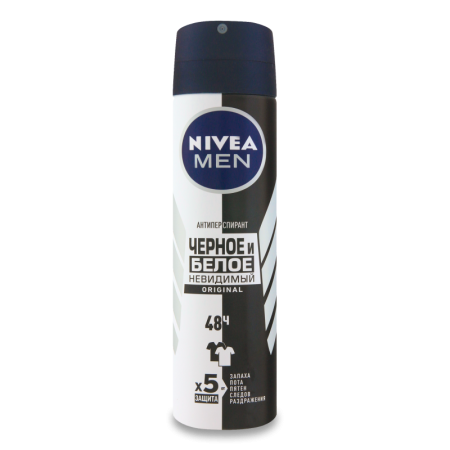 Дезодорант Nivea Невидимый д/ Черн и Бел 150мл а/у Дезодорант Nivea Невидимый д/ Черн и Бел 150мл а/у