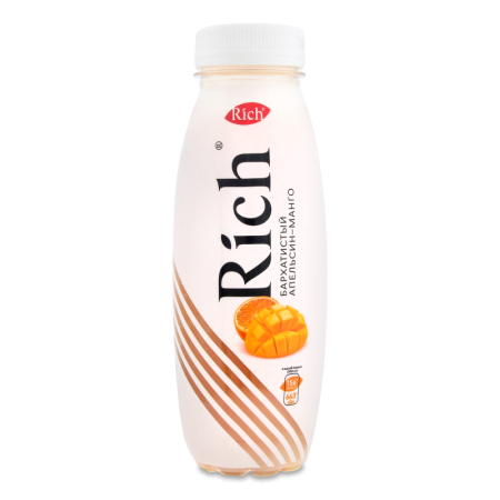Нектар Для Детей от 3лет Гомогенизированный с Мякотью Бархатистый апельсин-манго Rich п/бут 0.3л