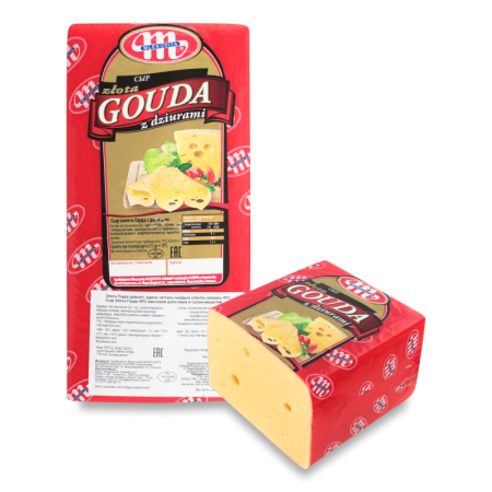 Сыр 45% Zlota Gouda Mlekovita кг