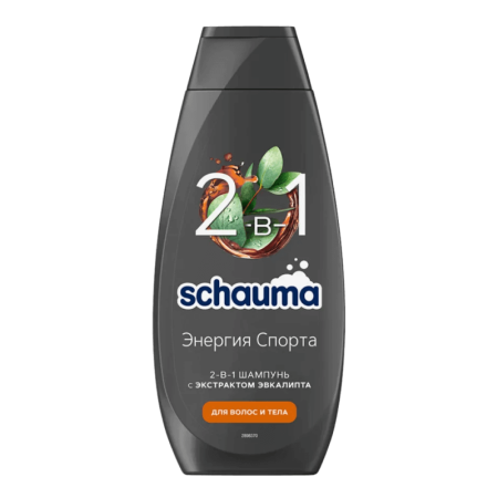 шампунь-гель Schauma д/душа 2в1 Эвкалипт 400мл фл