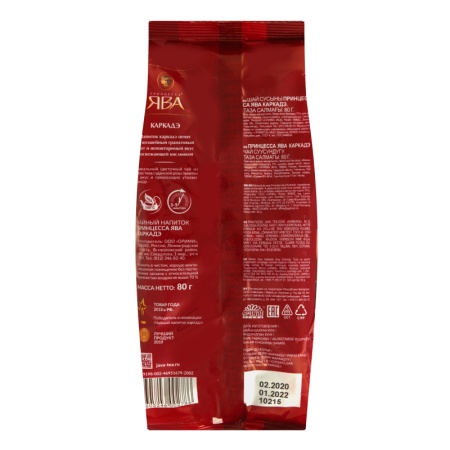 Напиток Чайный Каркадэ Принцесса Ява м/у 80г