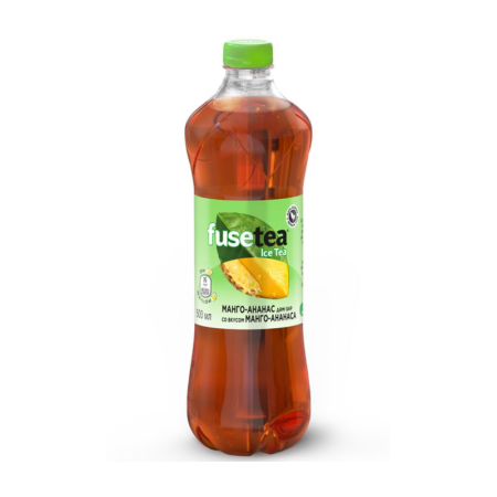 Напиток Безалкогольный Негазированный со Вкусом манго-ананаса Ice Tea Fusetea п/бут 500мл