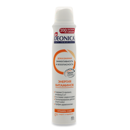 Антиперспирант Энергия Витаминов Deonica 200мл