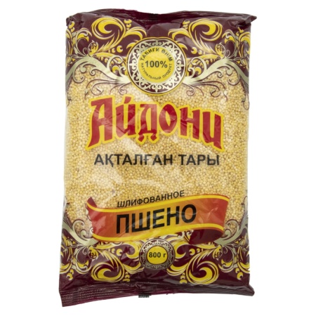 Пшено Айдони Шлифованное 800гр фл/п