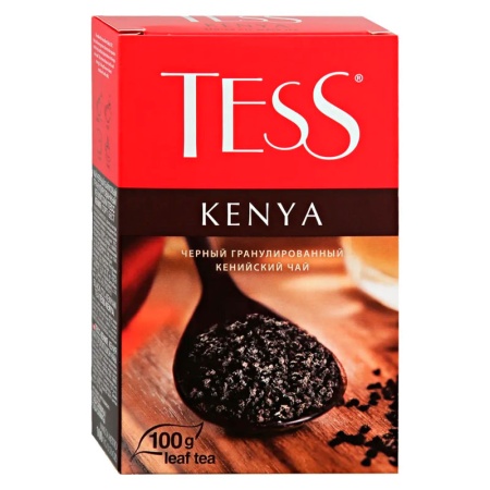 Чай Tess Kenya Черн Кенийский Гранул 100гр Кор