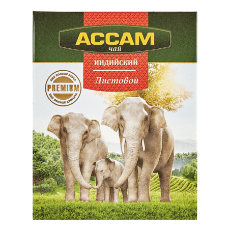 Чай Ассам Индийский Лист 250гр Кор