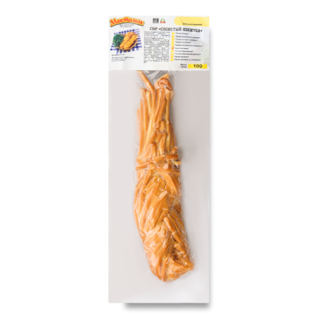 Сыр 45% слоистый-косичка Мактамак м/у 100г